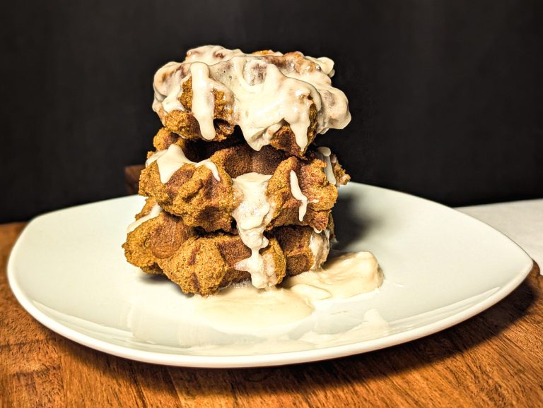 Delicious Grain-Free Pumpkin Pie Waffles